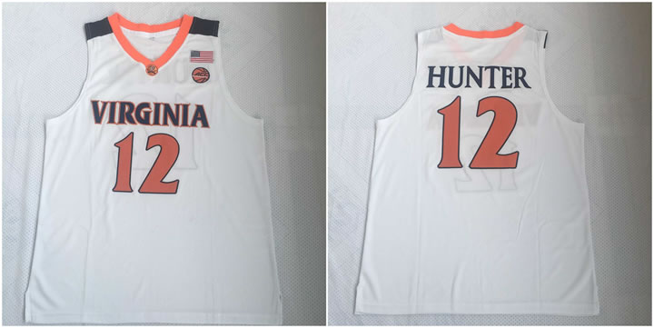 Virginia Cavaliers 12 DeAndre Hunter White College Basketball Jersey,We sell and wholesale Virginia Cavaliers 12 DeAndre Hunter White College Basketball Jersey on line form chian!